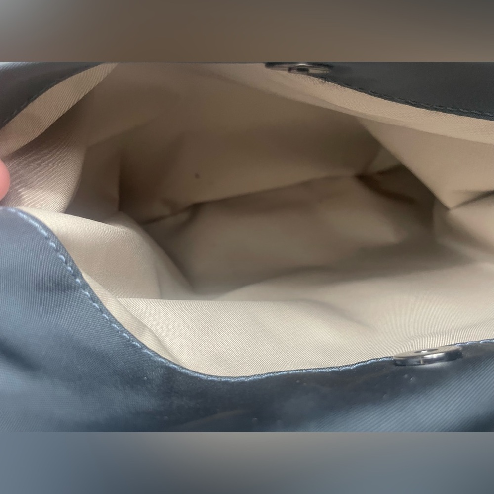 TUMI Voyageur Capri Crossbody Shoulder Bag Gray Nylon Travel Neutral Classic - Picture 12 of 16